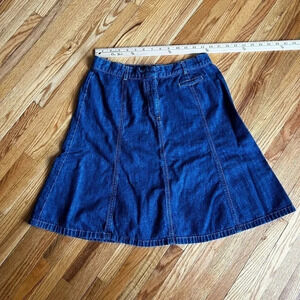 L.L. Beam Jean skirt